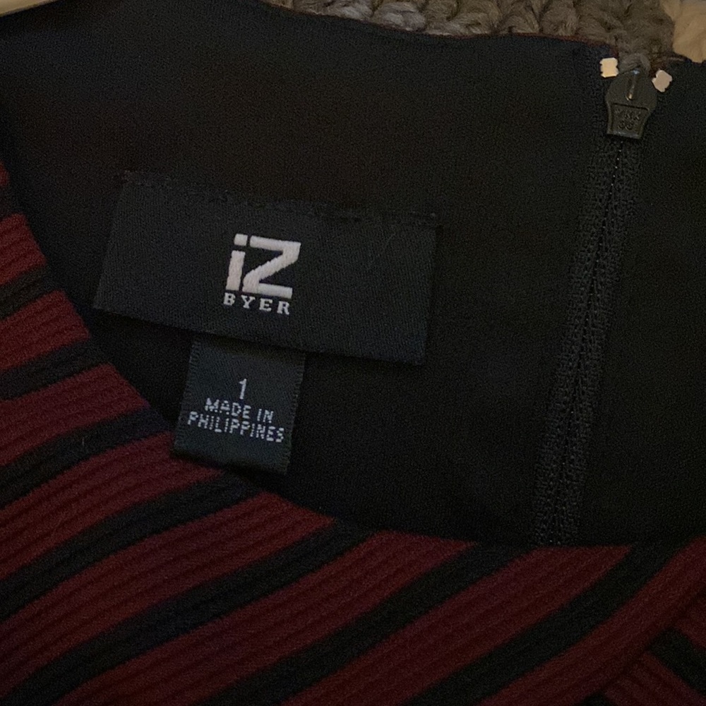 iZ Byer Striped Dress with Pockets - Picture 5 of 6